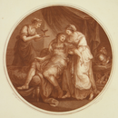 The Death of Mark Antony' (Antony and Cleopatra) 1785 print by Kauffman and Delattre