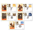 1995 VE Day 50th Anniversary Dbld 2025 80th Anniversary BS Set of 5