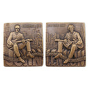 2005 John Lennon 65th Birthday Toned Commemorative Plaque