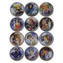 Princess Diana Set of 12 Photographic Coins