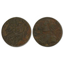 1793 Issac Newton Conder Halfpenny Token