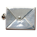 Silver Envelope Stamp Case