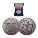 50th Wedding Anniversary Princess Juliana & Prince Bernard Silver Medal