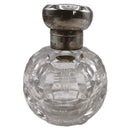 Crystal and Silver Scent Bottle with Bombay Police Crest.