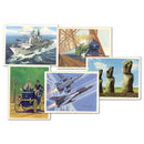 Tom Thumb Collectors cards x 5