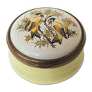 Halcyon Days Goldfinches Enamel Box