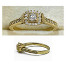 Angara 14k Gold & Diamond Ring