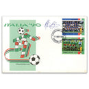 1990 Italia Signed by Alan Ball