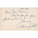 Helena Scott - Signature - Hand-Written Note