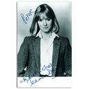 Joanna David  - Autograph - Signed Black and White Photograph