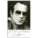 Bob Hoskins  - Autograph - Signed Black and White Photograph