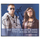 David & Victoria Beckham & Dane Bowers - Autograph - Signed Colour Photograph_UFP5147