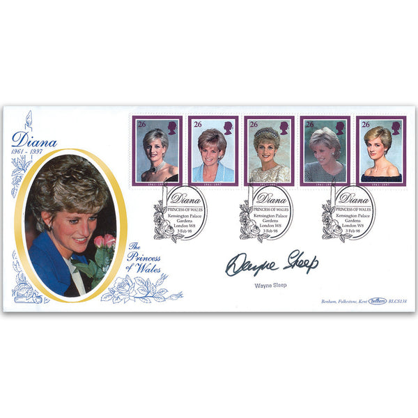 1998 Diana, Princess of Wales Commemoration - Signed Wayne Sleep BLCS138S