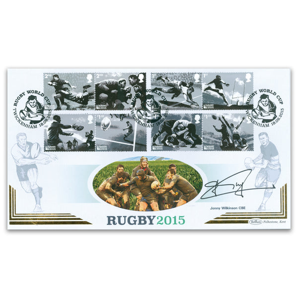 2015 Rugby World Cup Signed Jonny Wilkinson