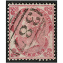1862 3d carmine-rose SG75/7 Fine used