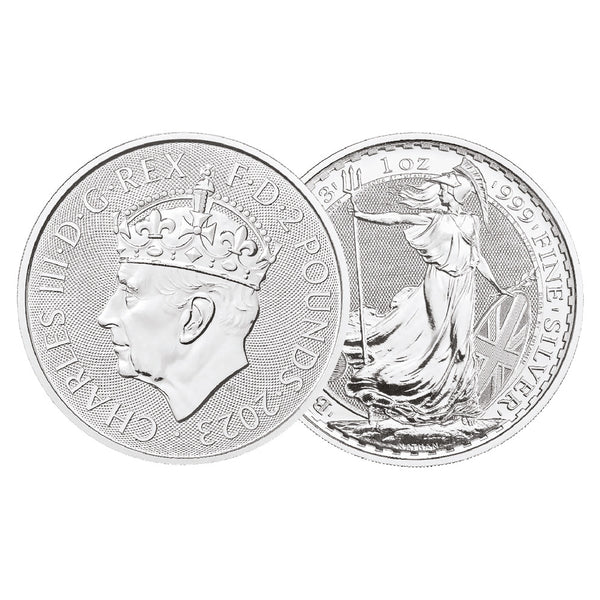 2023 Silver One Ounce Coronation Britannia
