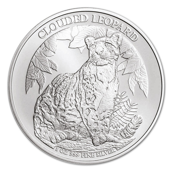 2023 Cambodia Clouded Leopard 1oz Silver Coin