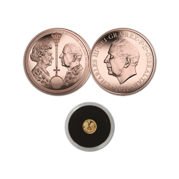 2022 'The Passing of the Crown'  Quarter Sovereign