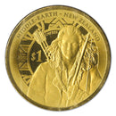 NZ Bowman Hobbit Des.of Smaug Uncirc. Brilliant Coin