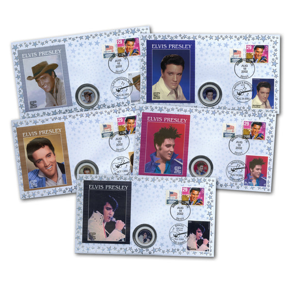Elvis Presley Coin Covers (5)