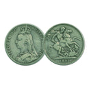 1891 Silver Crown Coin CROWN1891