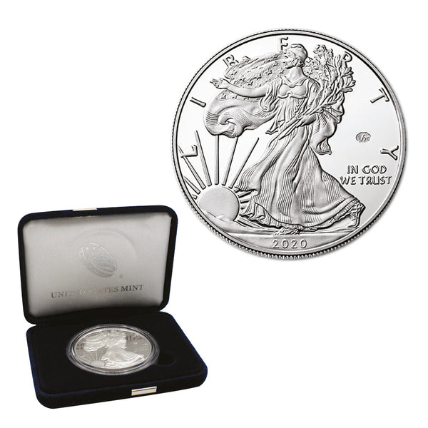U.S. Mint End of WWII 75th Anniversary Silver Proof Eagle