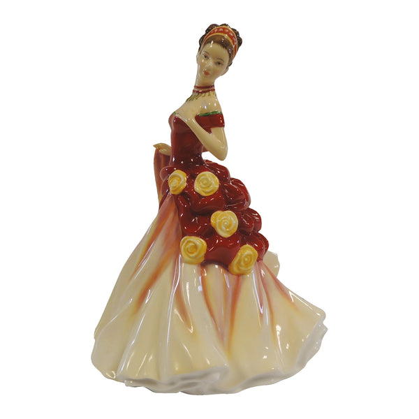 Royal Doulton - Pretty Ladies Figurine - Autumn Ball CXG0848