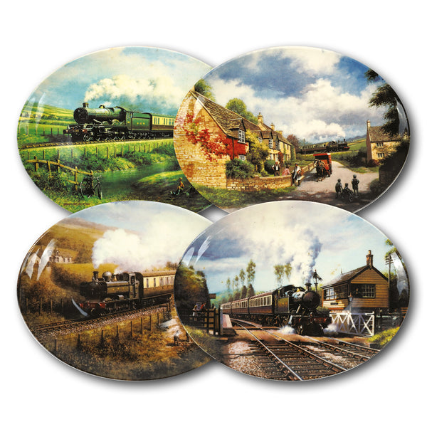 Railway Memories x 4 plates CXG0970