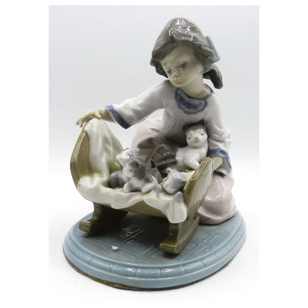 Lladro A Cradle of Kittens 5784