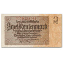 One Rentenmark Rentenbankschein Note - 1937
