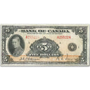 Canada 1935 $5. P42. English. Heavily processed