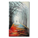 Foggy Path by Leonid Afremov Painting Recreation. CXP0378