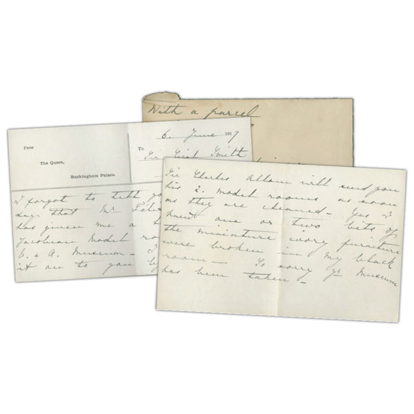 1917 Queen Mary Letter CXR1266