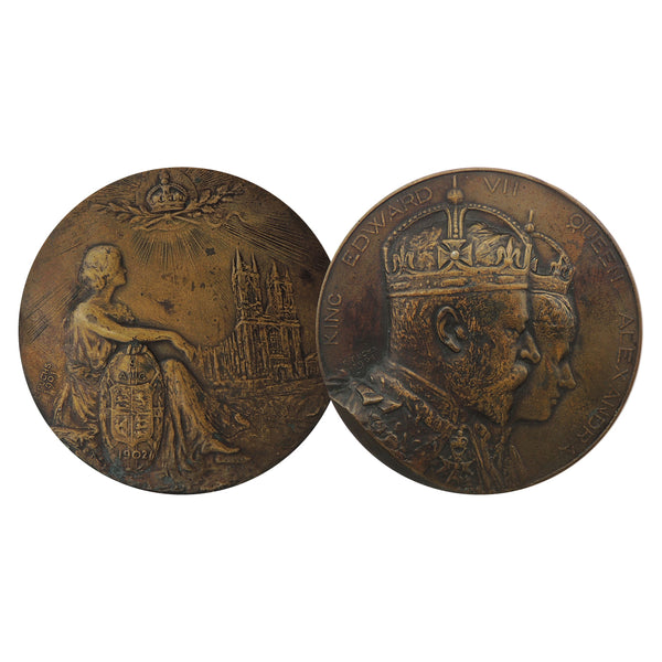 1902 Coronation Medal by Fuchs CXR1338