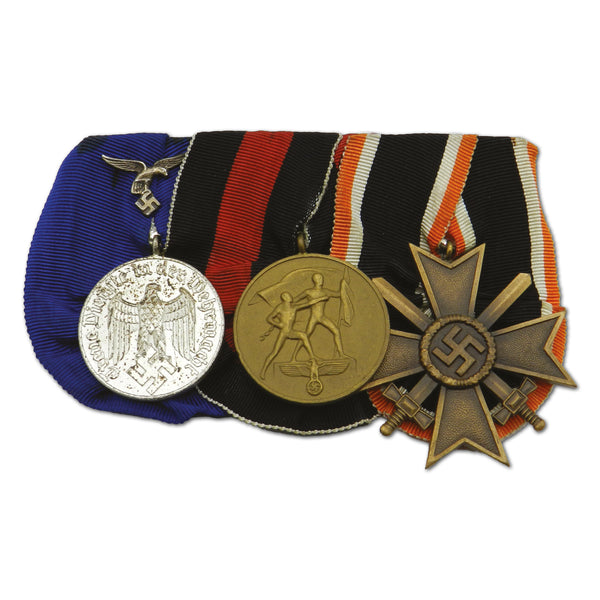 German WWII Luftwaffe Medals x 3