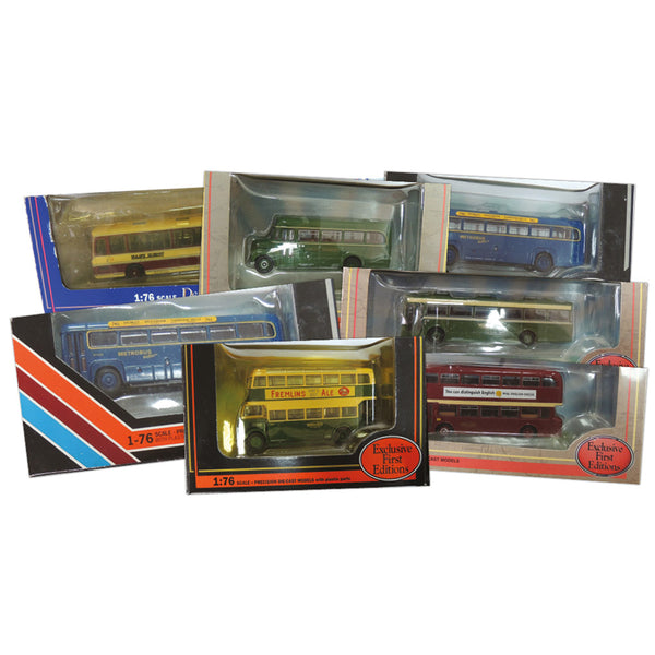 6 Exclusive First Edition Bus Models CXX0408