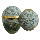 Halcyon Days 1986 Easter  Enamel Box CXX0518