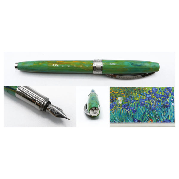Visconti Van Gogh Irises Fountain Pen Medium Nib
