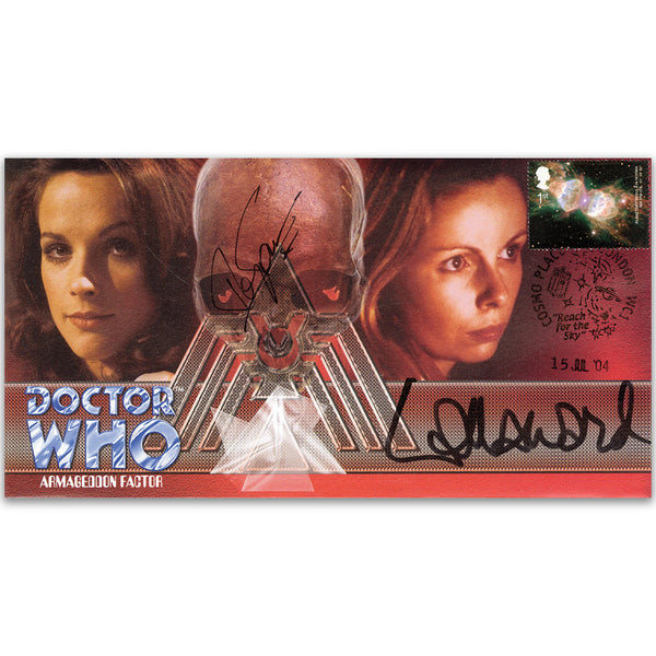 Doctor Who Armageddon Factor - Signed Mary Tamm & Lalla Ward DRWC027