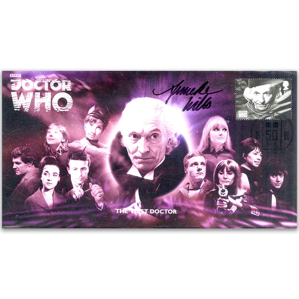 Doctor Who First Doctor & Assist Signed Anneke Wills FDC DRWF001BS