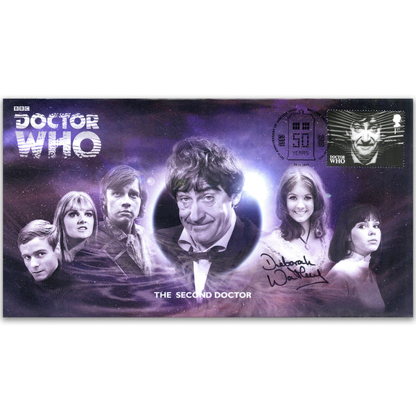 Doctor Who Second Doctor Signed Deborah Watling FDC DRWF002BS