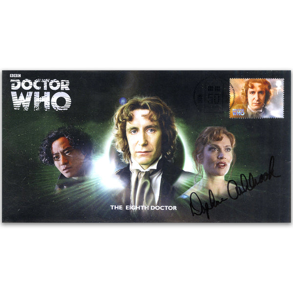 Doctor Who Eighth Doctor & Assist Signed Daphne AshbrookFDC DRWF008BS