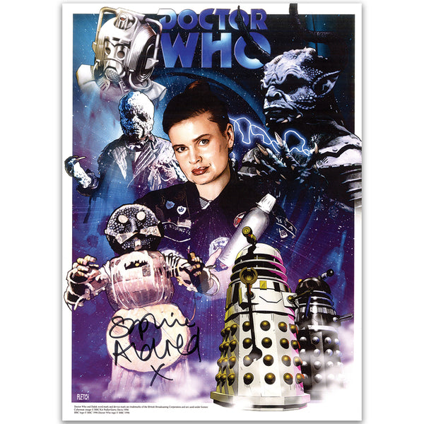 Doctor Who Print sign Sophie Aldred
