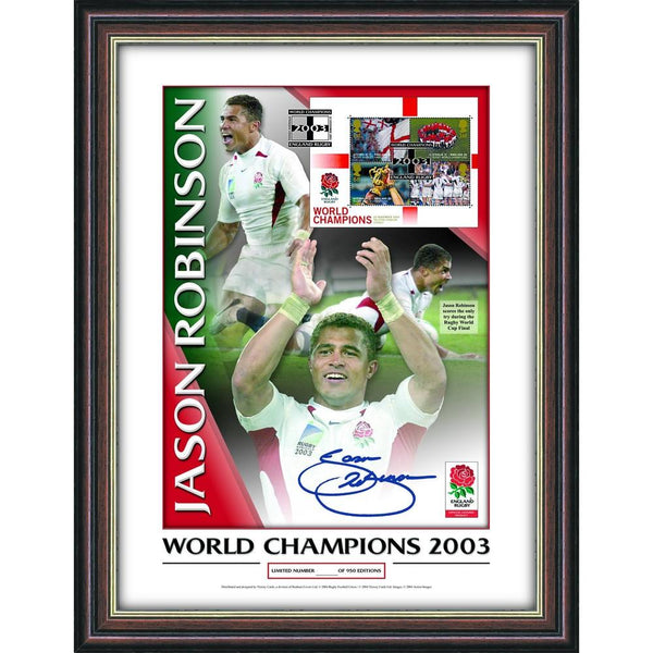Rugby World Champions - Signed by Jason Robinson ERF007