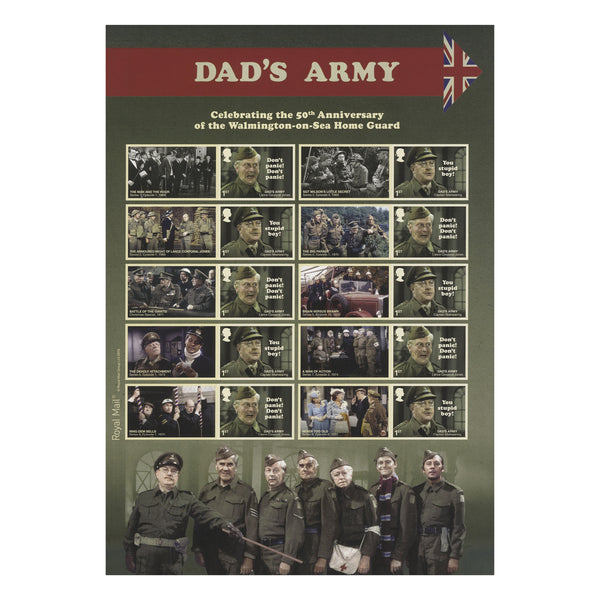 2018 Dad's Army Collectors Sheet