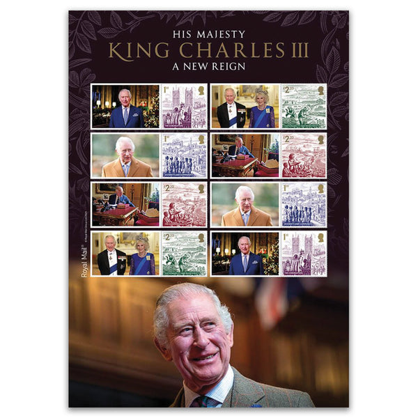 2023 King Charles III: A New Reign  Collector's Sheet