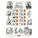 Lewis Carroll GB Customised Stamp Sheet - History of Britain No. 9 GBS0266