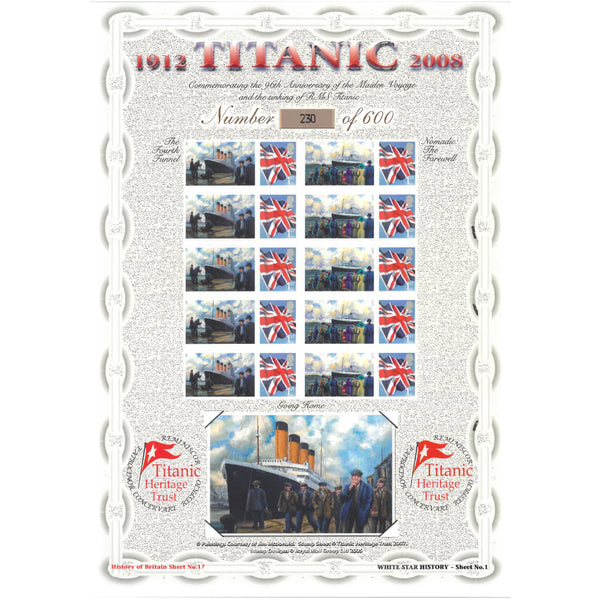 Titanic Heritage Trust History of Britiain 17 GBS0272