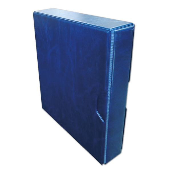 Blue Autograph Album with Slipcase and Leaves