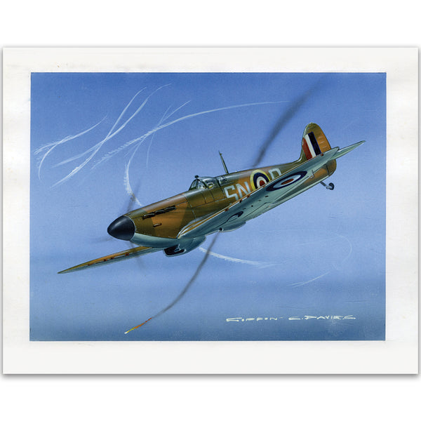 Battle of Britain Supermarine Spitfire by Gordon C Davies OBA0010